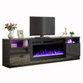 70'' Fireplace TV Stand with 36'' Electric Fireplace P7086