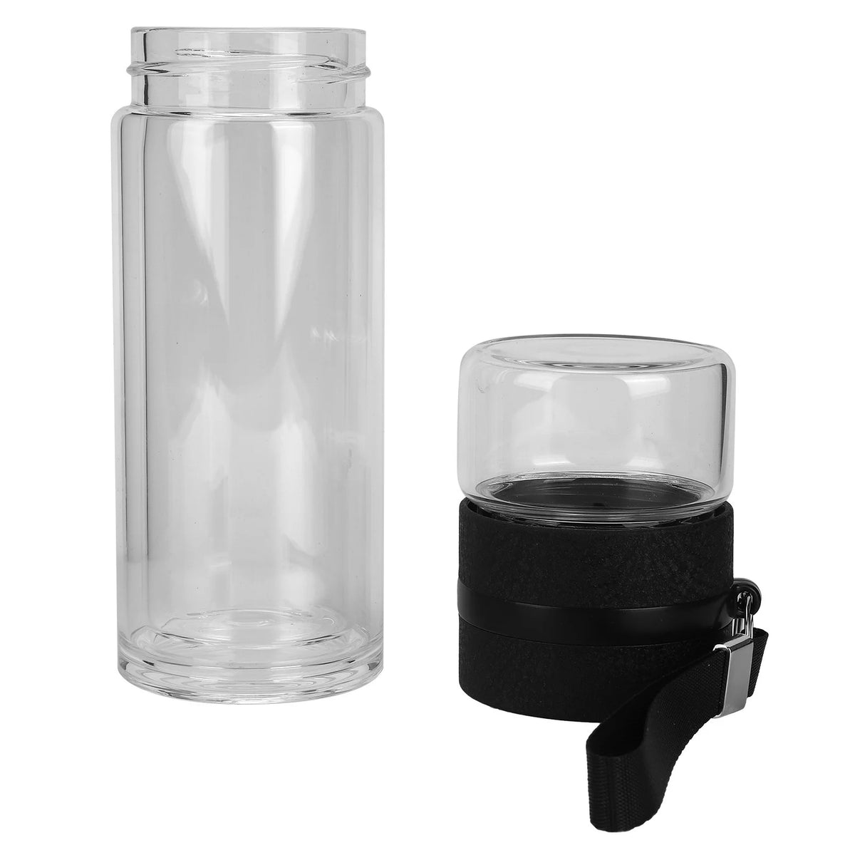 Double Walled Glass Tea Infuser Bottle W165119