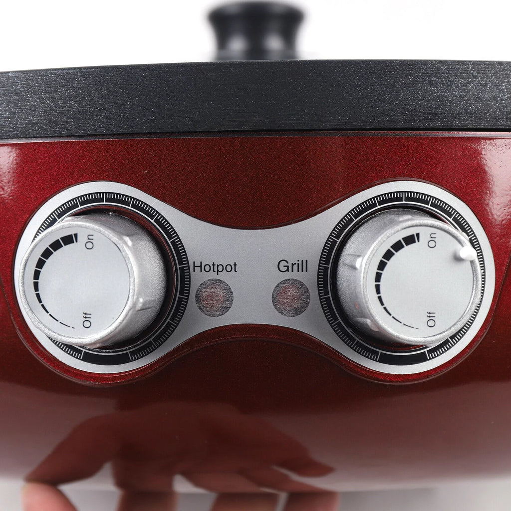 2 In 1 Electric Grill & Hot Pot 2200W D24186