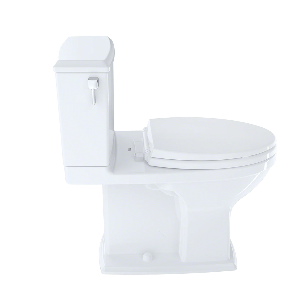 Colonial White Two-Piece Elongated Universal Height Toilet X366283