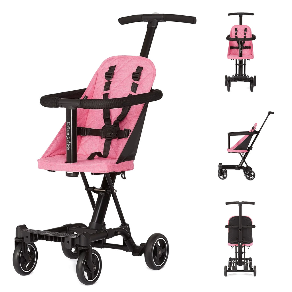 Black Lightweight Compact Travel Stroller S13092