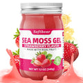 Strawberry Flavored Sea Moss Gel 12 OZ Organic Raw Vegan P9947