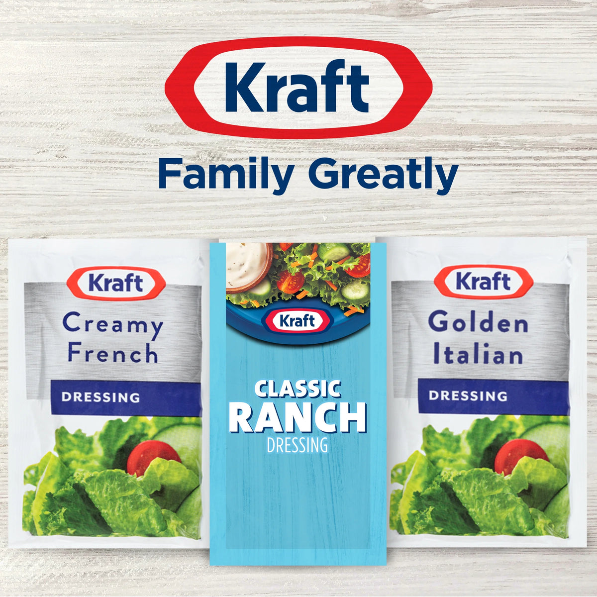0.44 oz. Ranch Salad Dressing Packets, 200 per case N982