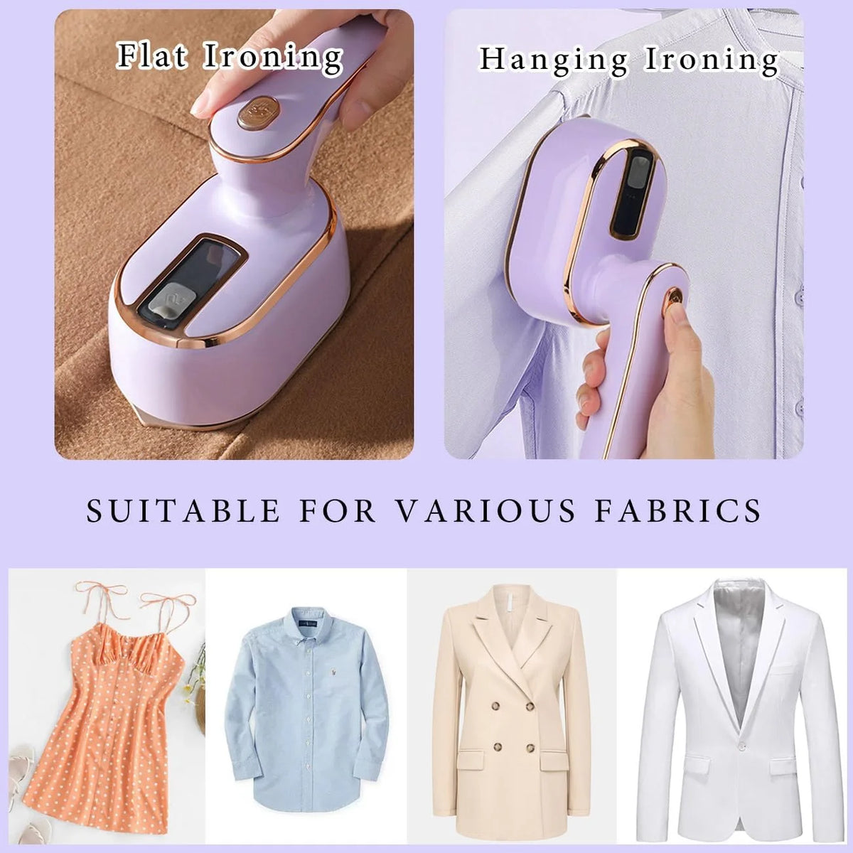Handheld Garment Steamer Iron T499416