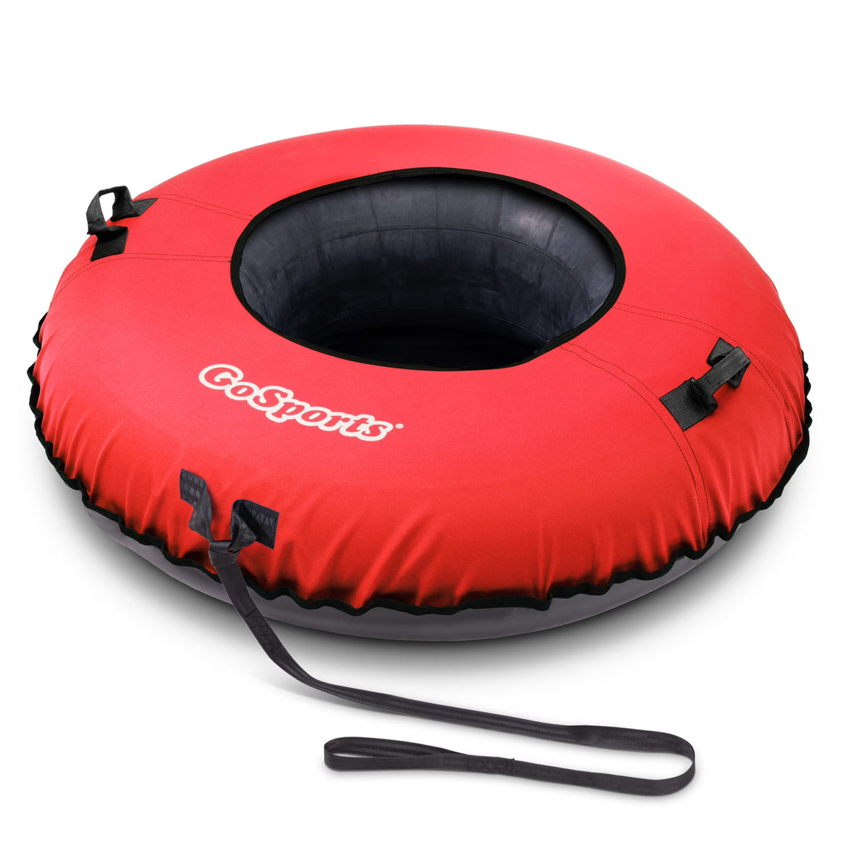 Red 40" Hard Bottom Snow Tube with Canvas Cover V867
