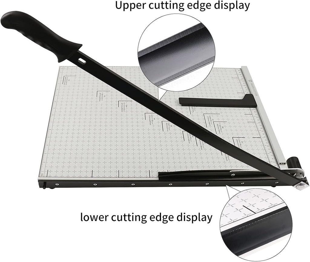 Guillotine Paper Cutter 21” Cutting Length with Safety Blade Lock K632
