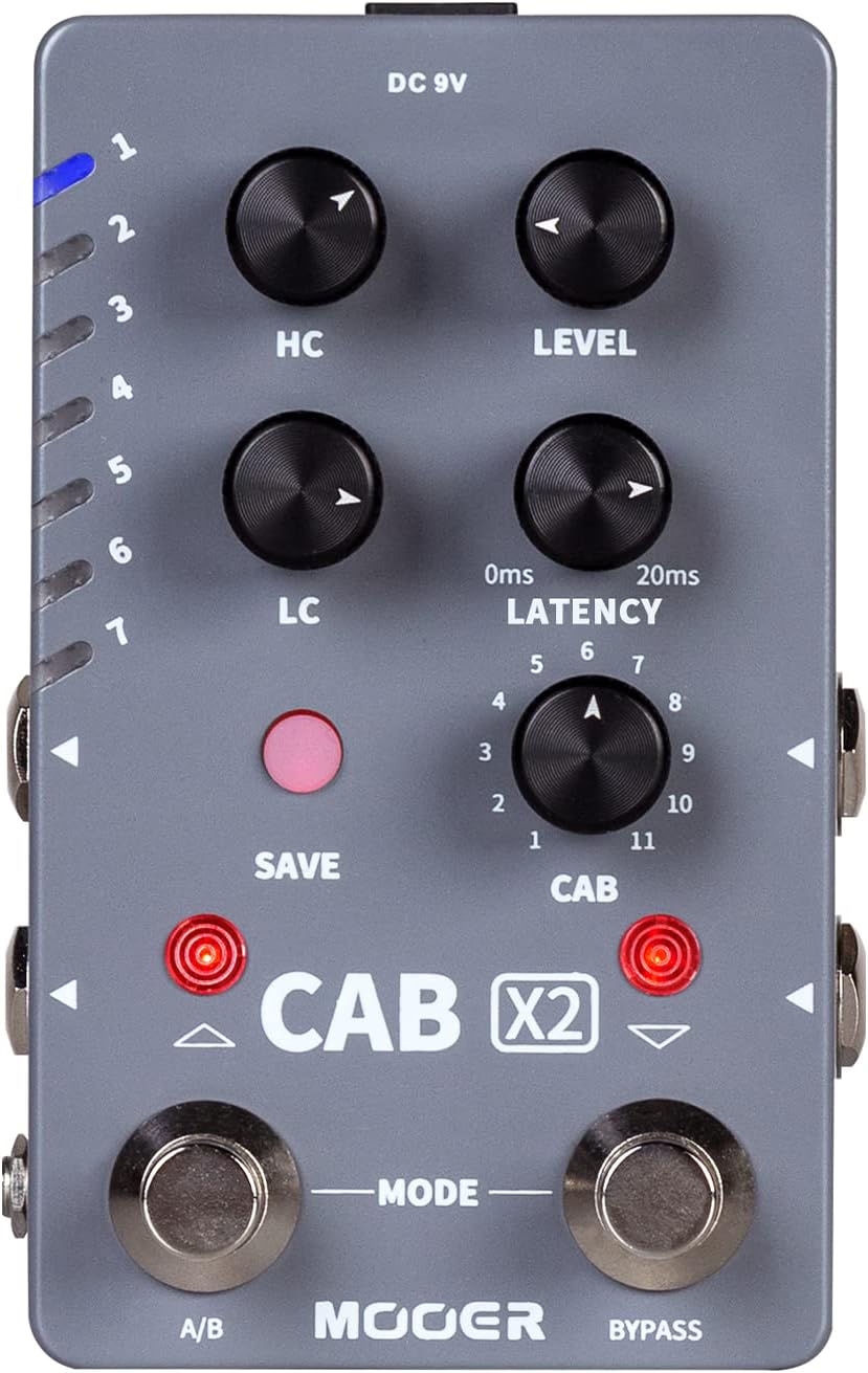 Cab Sim Pedal with 14 Presets H4955
