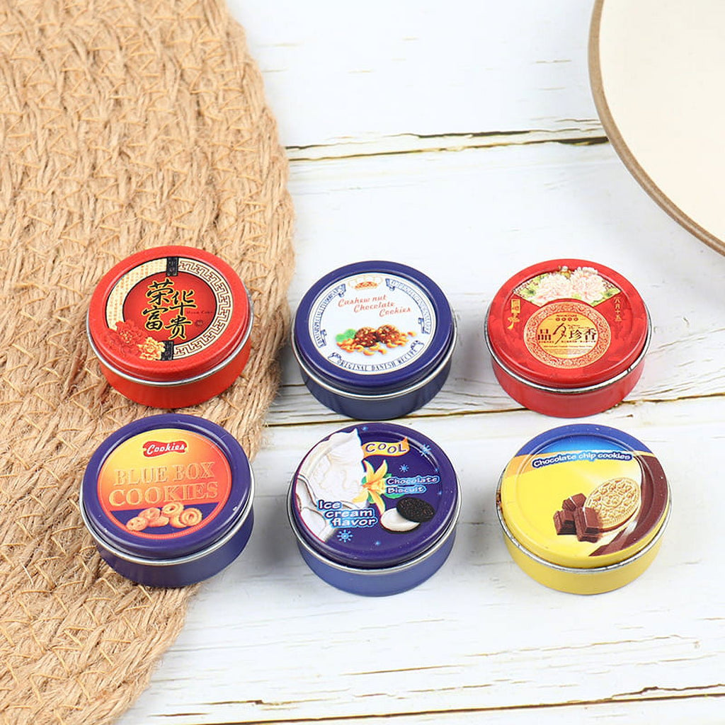 1/12 Scale Dollhouse Miniature Cookies Chocolate Snacks Pretend Play Food M352