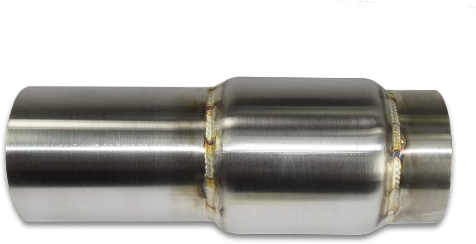 3.5” X 4 Stainless Extended Exit Bullet Race Muffler V304305