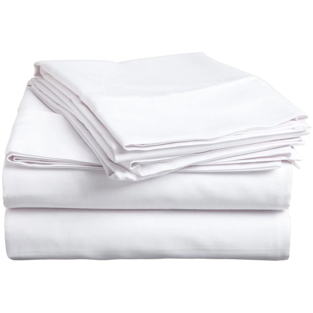 Cal King White Egyptian Cotton Sheet Set I9428