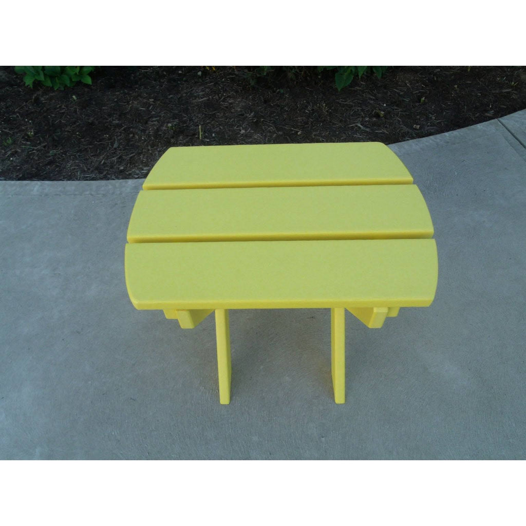 Walnut Poly Lumber Folding End Table O9014
