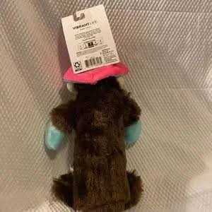 Plush Dog Toy with Replaceable Bottle Y1230