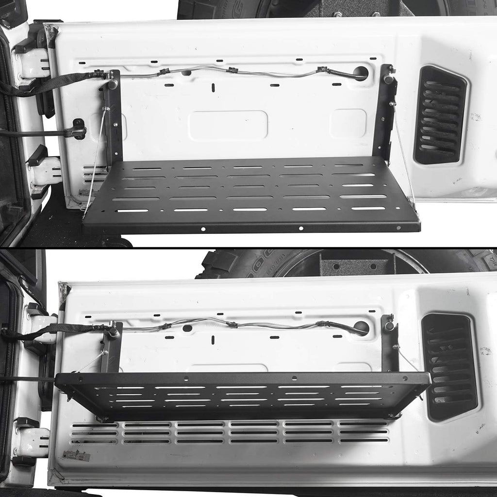 Foldable Rear Door Cargo Storage Shelf Pack of 2 J2884