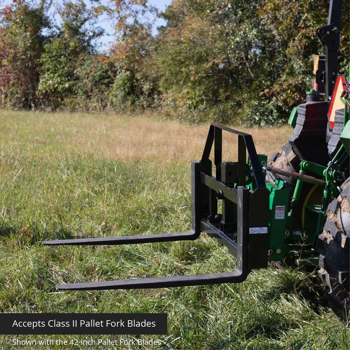 Pallet Fork Frame Attachment with 36 Fork Blades, 4,000 LB G965758