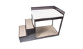 Brown Multi-Level Bed and Step System for Dogs Cats U618