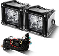 3 inch 40W 4800LM Flood Beam LED Light Pods Square Work Light Pack of 2 E3514