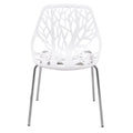 Modern Dining Chair with Chromed Legs X424672