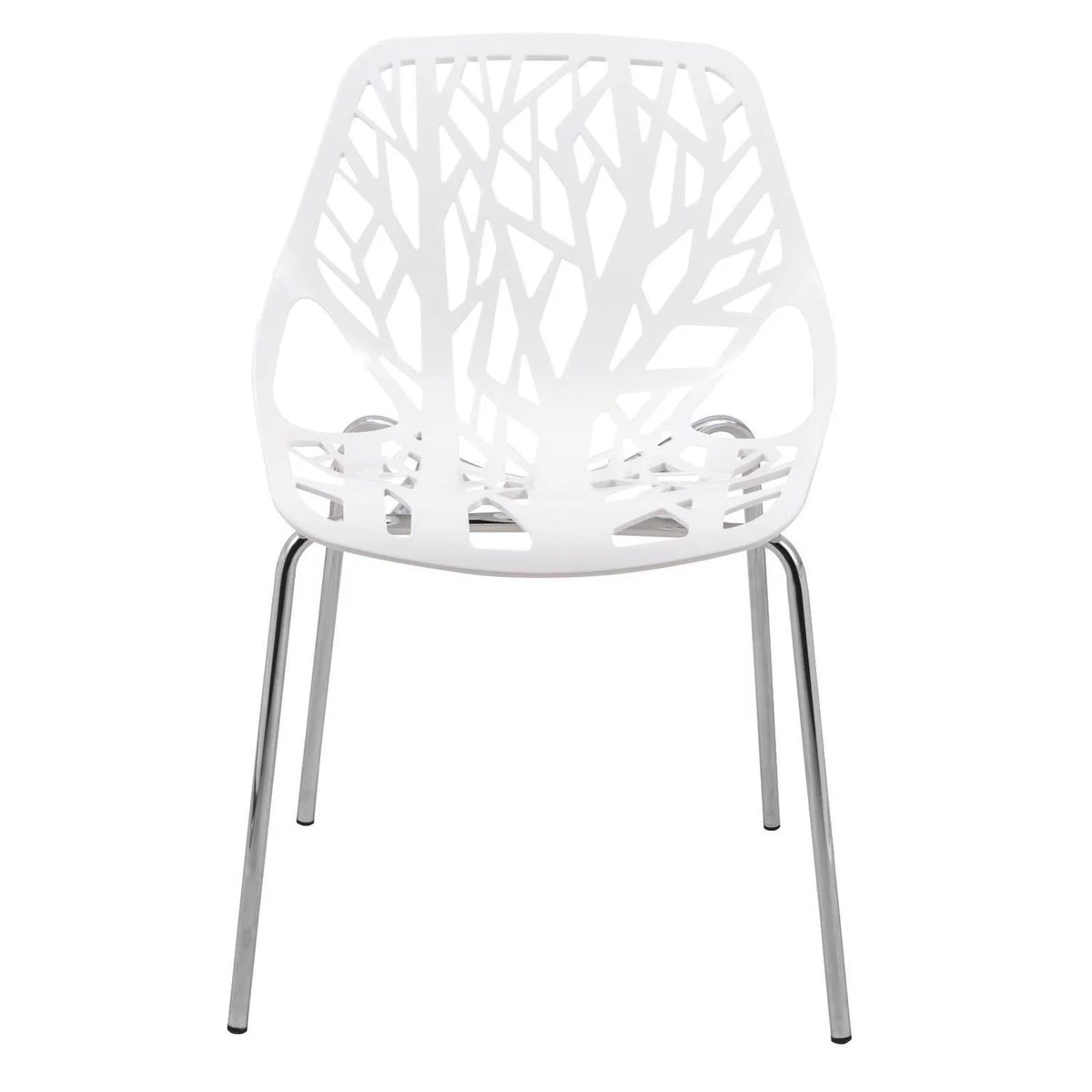 Modern Dining Chair with Chromed Legs X424672