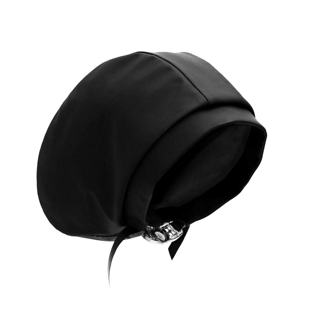 Satin-Lined Waterproof Adjustable Swim Cap F47188