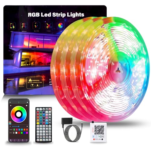 RGB LED Strip Lights 100FT with Remote & App Control G88999