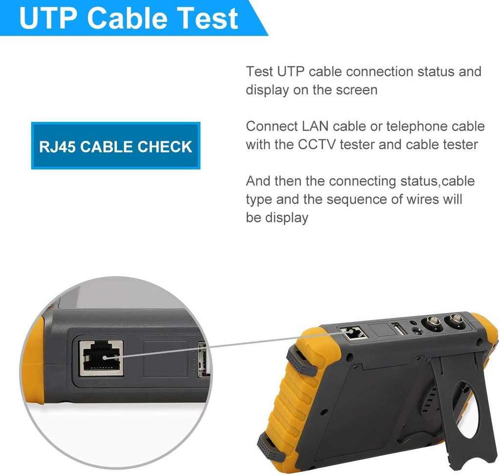5 Inch 4 in 1 CCTV Monitor Tester with VGA DC12V Output C158493