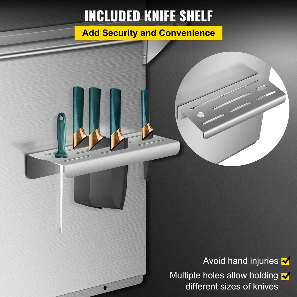 36 x 30.7 in. Stainless Steel Range Backsplash with Shelf Q22280