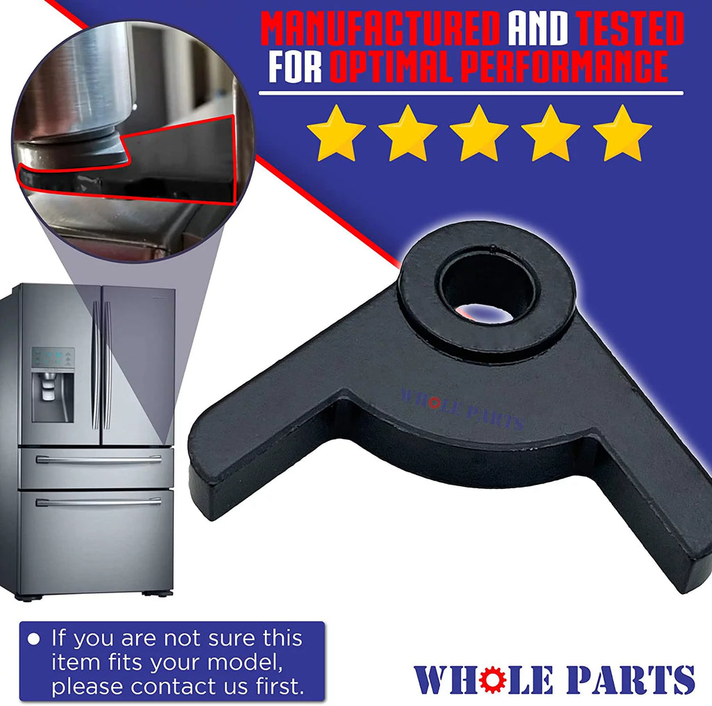 Refrigerator Door Stop Bushing Black M6307