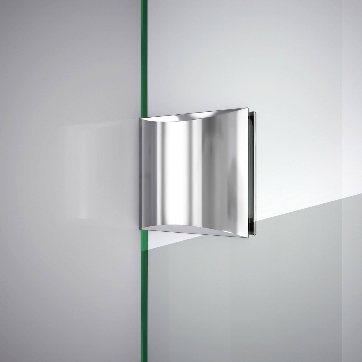 Chrome Frameless Hinged Shower Door G23288