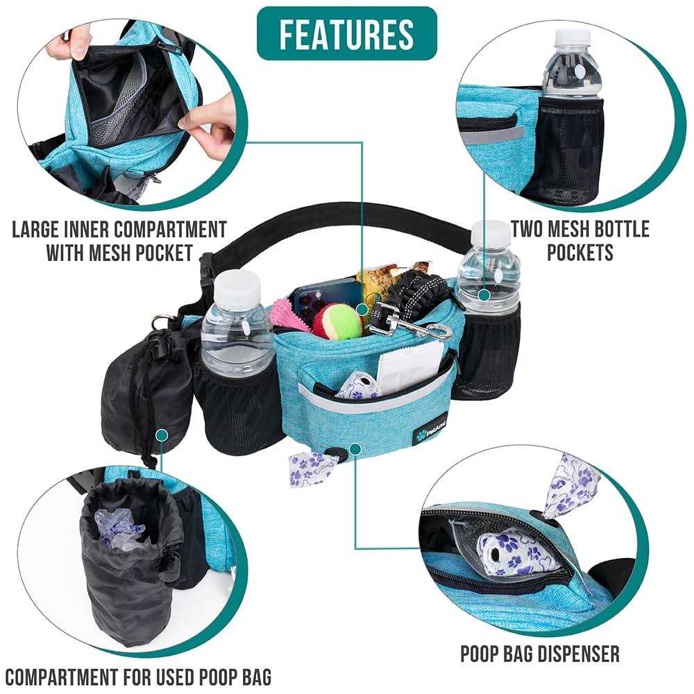 Dog Treat Pouch with Poop Bag Dispenser B17744