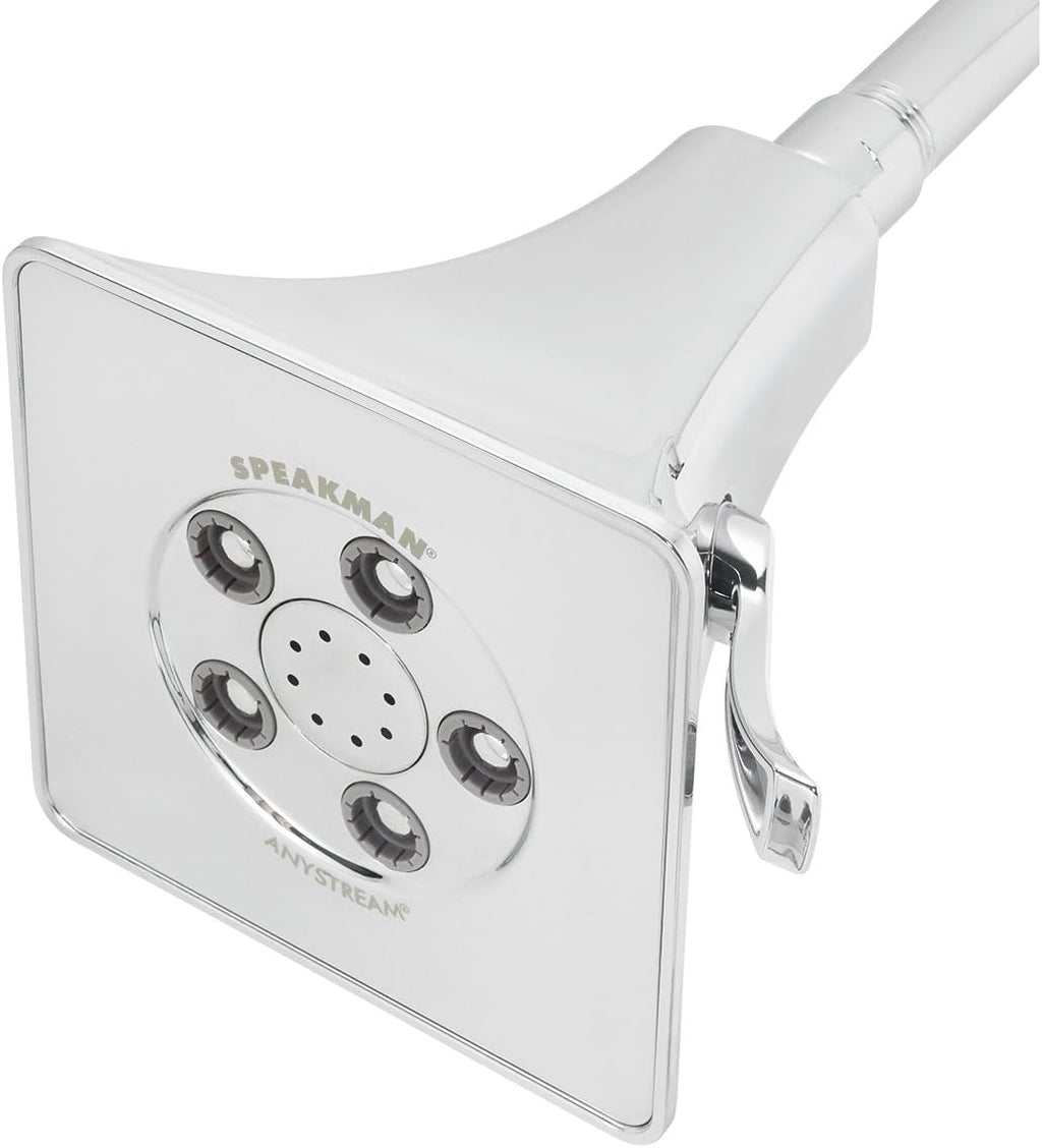 Polished Chrome Adjustable Shower Head, Pack of 2 U205
