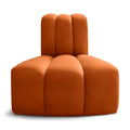 Cognac Velvet Corner Z894