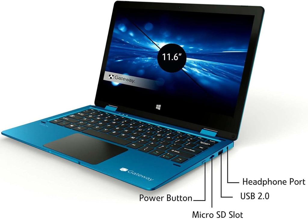 Blue 11.6 HD 2-in-1 Convertible Laptop P920