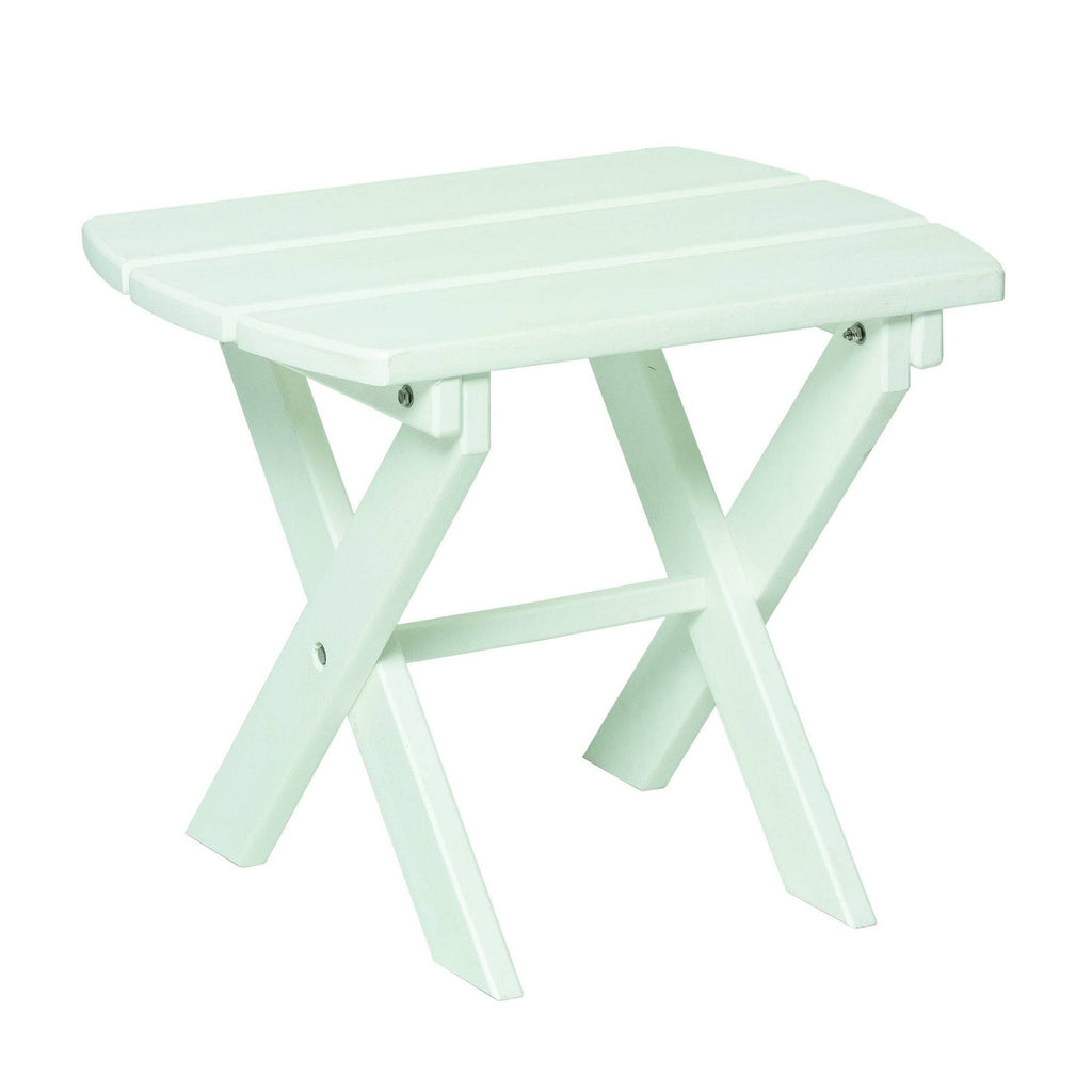Walnut Poly Lumber Folding End Table O9014