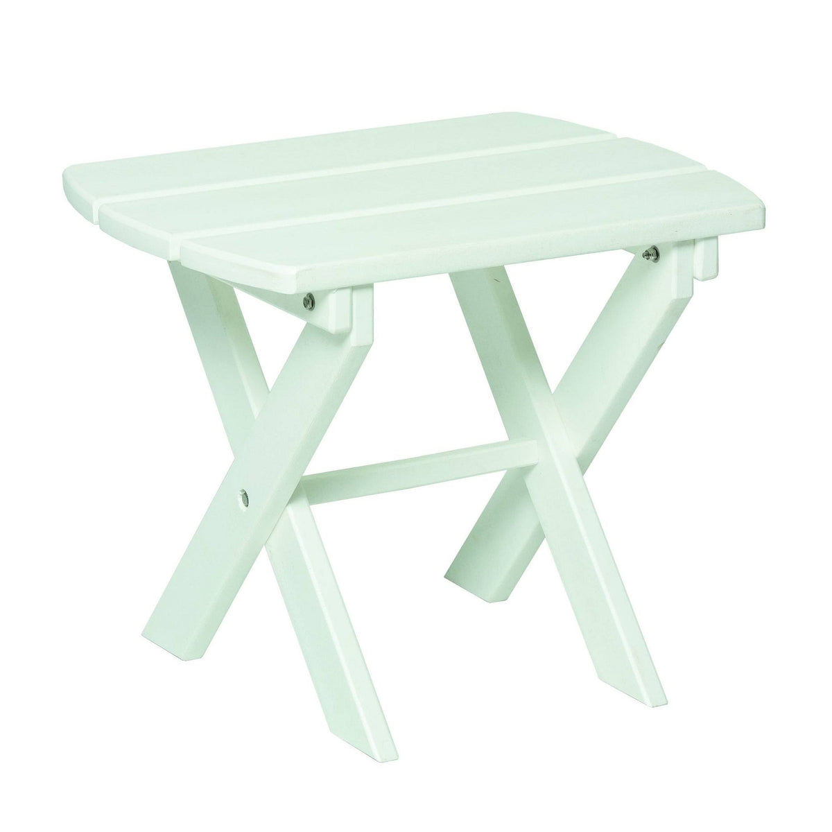 Walnut Poly Lumber Folding End Table O9014