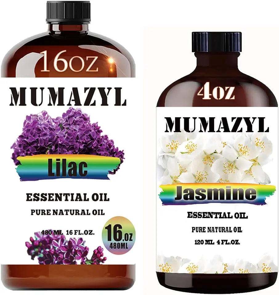Lilac 16 Fl Oz and Jasmine 4 Fl Oz Essential Oil X721