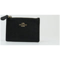 Skinny ID Case in Cross Leather Light Gold Black H89176