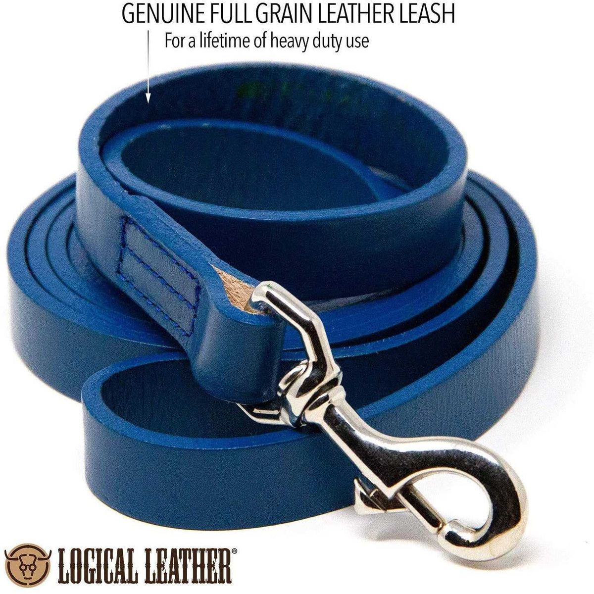 Leather Dog Leash D628