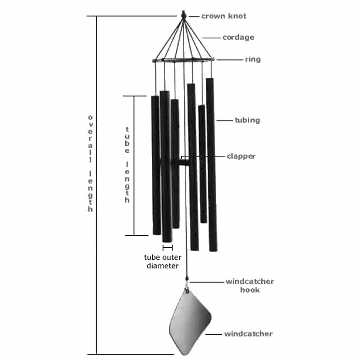 Balinese Alto Wind Chime T236292