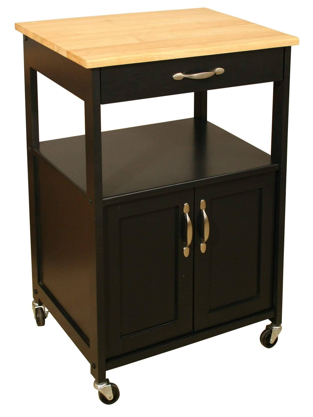 Black Kitchen Cart J32029