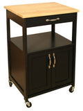 Black Kitchen Cart J32029