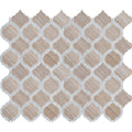 White Polished Marble Mosaic Tile Z86663