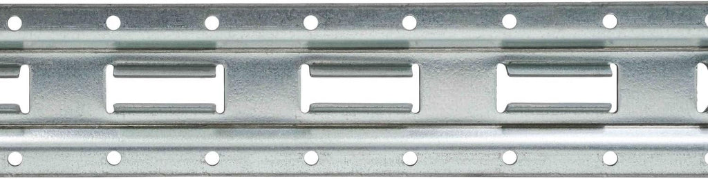 4 Pack 5' Vertical Galvanized Steel Bolt-On Tie-Down Rail U258