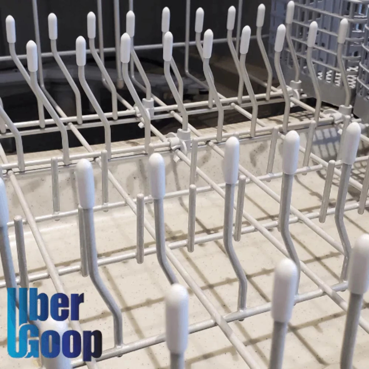White Dishwasher Rack Repair Coating Kit with 50 Caps - 1 oz Y64124