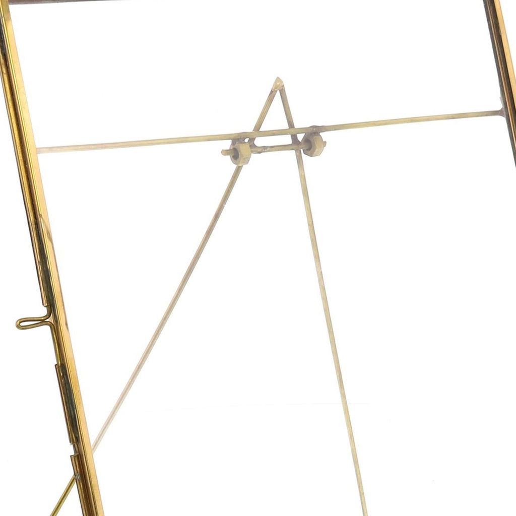 Metal Vertical Easel Frame with Glass Panel D798