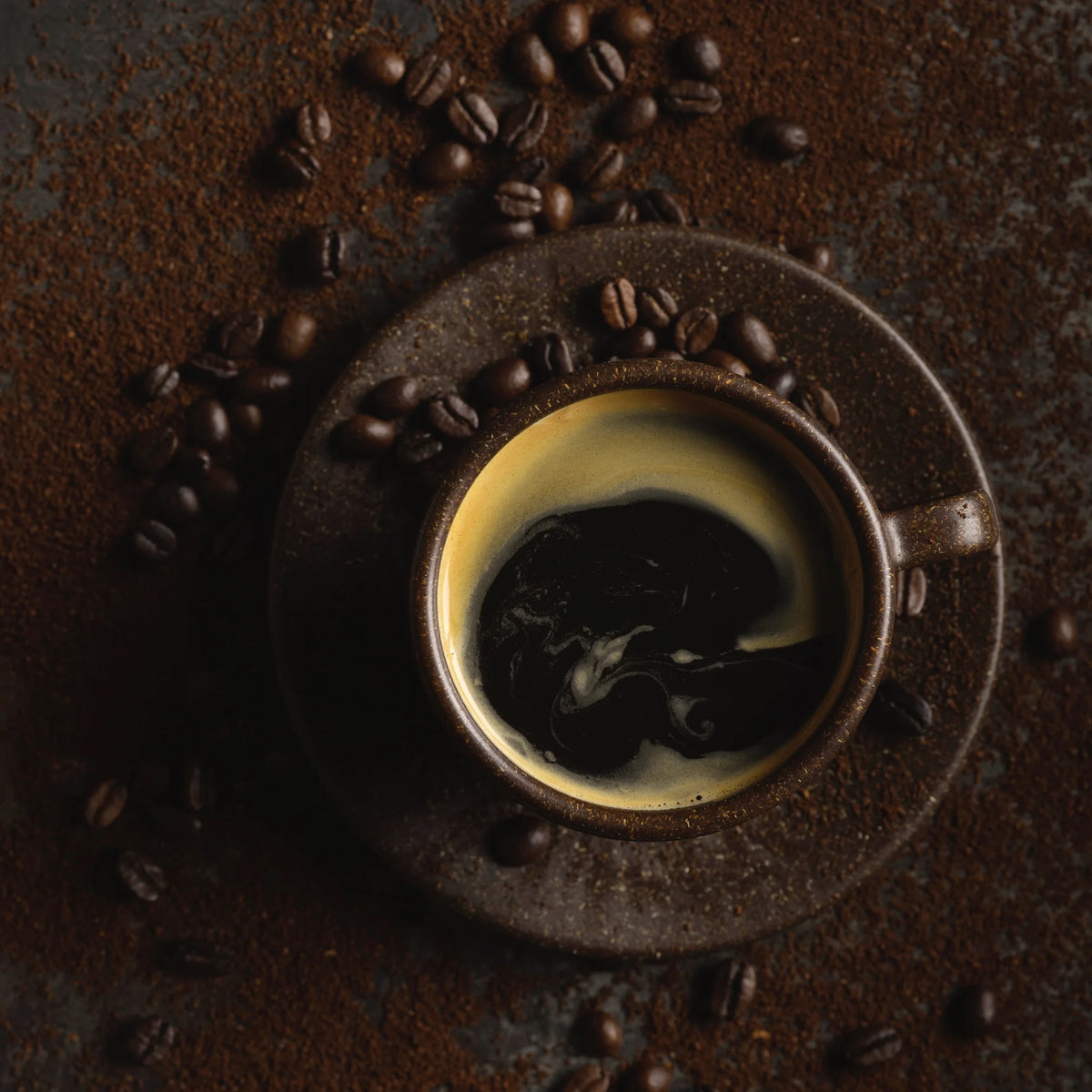Dark Roast Ground Coffee 10 oz P4411