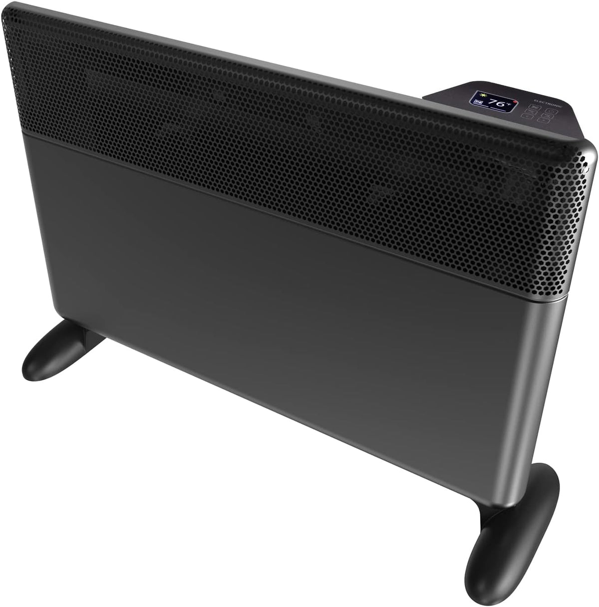 Portable Convection Panel Space Heater, 1500W, Freestanding Wall Mount, TFT Digital Display Touch Screen Panel, Adjustable Thermostat U680