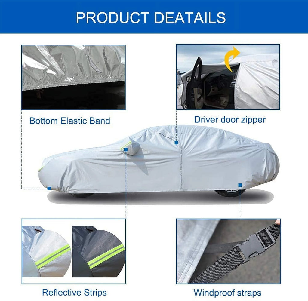 6 Layers Waterproof Car Cover for Audi A6/S6 1997-2023 T216