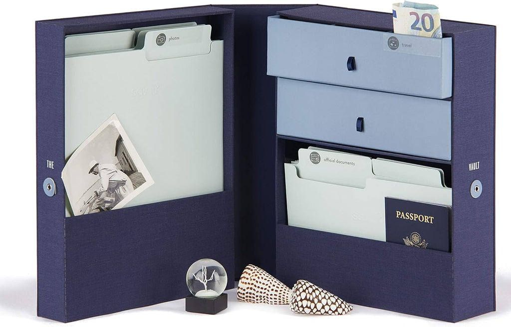 Blue Pack of 2 Desk Organizer B172398