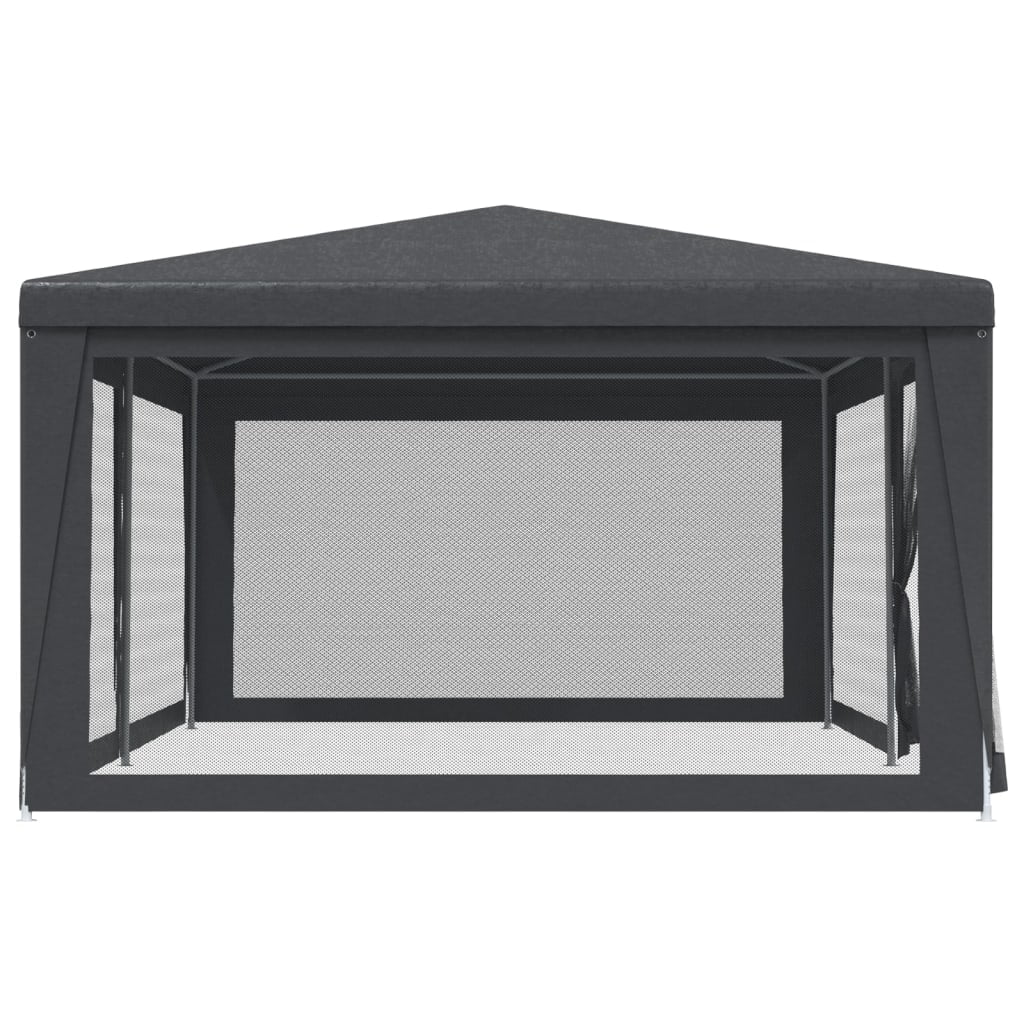 19.7'x13.1' HDPE Party Tent with 6 Mesh Sidewalls S851