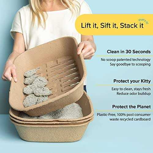 Disposable Sifting Litter Box L5679